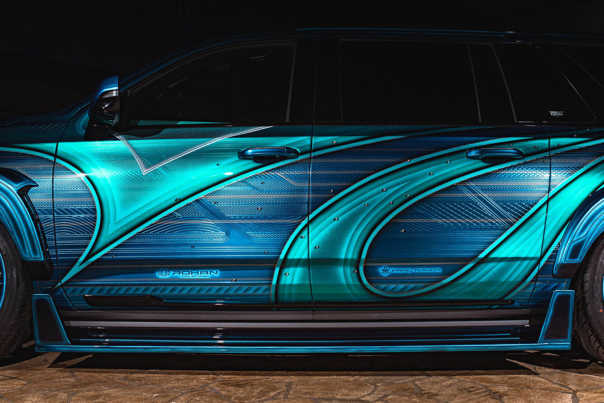 キャデラック エスカレード サイドステップ Cadillac Escalade Side Skirts